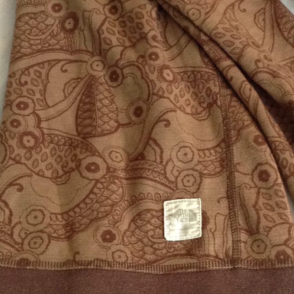 North Face reversible hoodie s/m